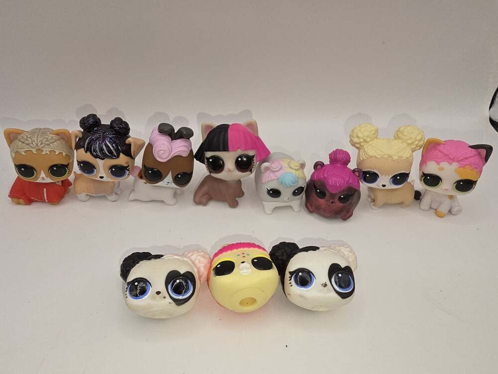 8 Lol Surprise Pets 1.5" Cats Dogs MGA